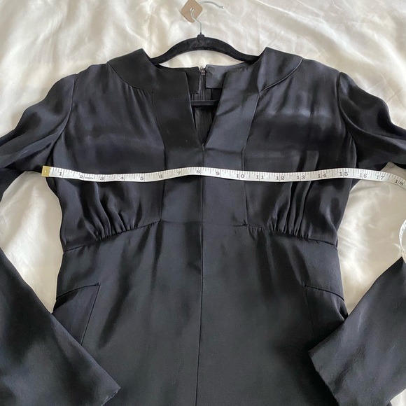 Vintage Black 1940s Formal swing Dress. Size S. - Picture 8 of 16